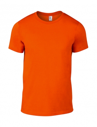 Neonfarbige T-Shirts Herren Neon Orange
