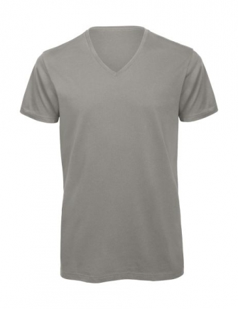 Organic Inspire V /men T-Shirt Light Grey