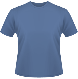 Standard T-Shirt Männer blau | XL