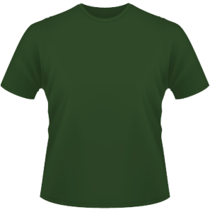 Standard T-Shirt Männer dunkel grün | XXL