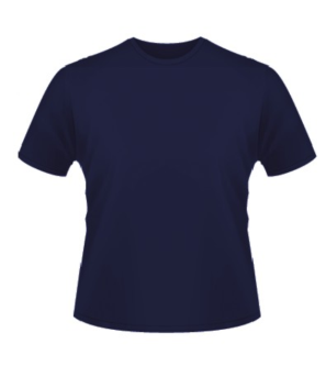 Standard T-Shirt Männer marineblau | XXl
