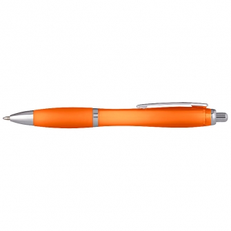 Kugelschreiber Alpen Orange-Transparent
