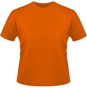 Standard T-Shirt Männer orange | XXL