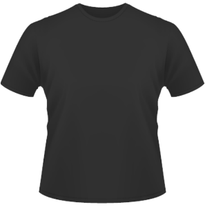 Standard T-Shirt Männer schwarz | L